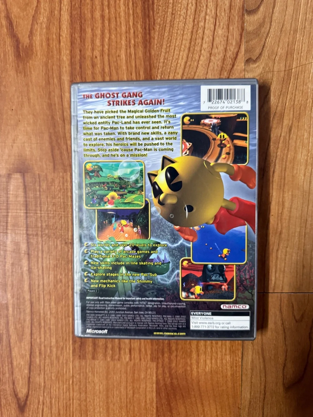 Namco Pac-Man World 2 (Xbox) - Yellow Cover Art